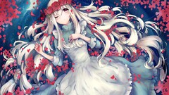 kagerou project Anime anime girls flower crown Flowers blonde