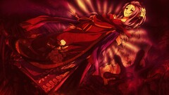 kajiri kamui kagura anime girls Anime red fantasy girl