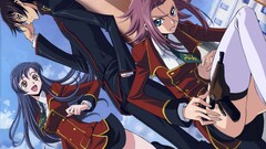 kallen stadtfeld lamperouge lelouch anime girls