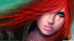 katarina MagicnaAnavi redhead League of Legends video games