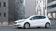 Kia Cee'd Kia white cars vehicle