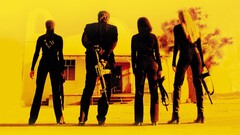 Kill Bill Movies weapon yellow back
