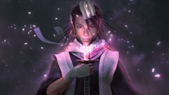 Kuchiki byakuya bleach flower petals bankai realistic Anime