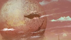 Kuldar Leement futuristic science fiction artwork sky