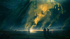 Kuldar Leement science fiction astronaut Mining digital art Men