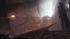Kuldar Leement science fiction Space artwork