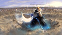 kurosaki ichigo bleach Anime Lightning sand sword fan art