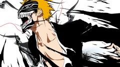 kurosaki ichigo bleach hollow mask Anime
