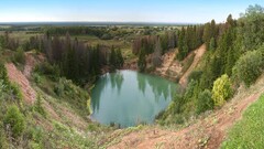 Lake nature pond landscape