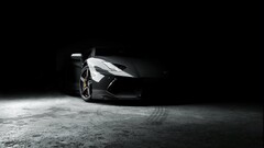 Lamborghini Car black
