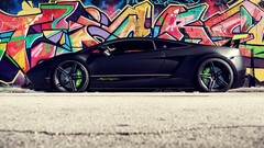 Lamborghini Gallardo Superleggera LP570 graffiti Car