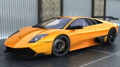 lamborghini murcielago Car vehicle orange cars Supercars