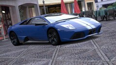 lamborghini murcielago Sports Car Car coupe blue cars vehicle