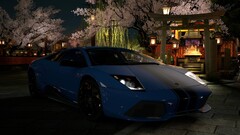 lamborghini murcielago Sports Car coupe blue cars Car vehicle