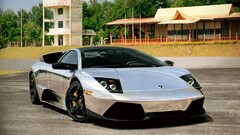 lamborghini murcielago Sports Car grey cars Car coupe vehicle