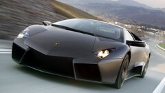 Lamborghini Reventon Car Sports Car grey cars coupe Supercars