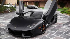 Lamborghini Reventon Matte painting Lamborghini black cars Car