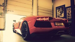 Lamborghini Sports Car red cars vehicle