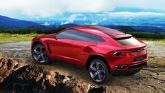 Lamborghini Urus concept cars red cars