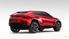 Lamborghini Urus concept cars red cars