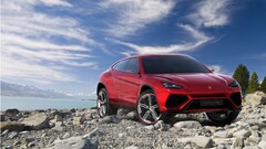 Lamborghini Urus concept cars red cars SUV