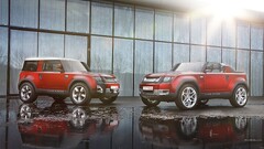Land Rover DC100 concept cars red cars