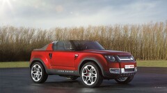Land Rover DC100 concept cars red cars