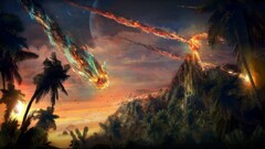 landscape artwork apocalyptic nature