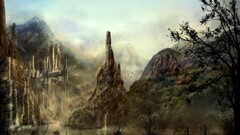 landscape artwork fantasy art