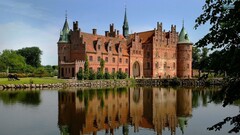 landscape building water reflection