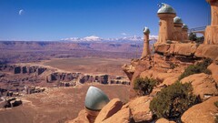 landscape desert rock formation rock