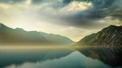 landscape digital art nature Mountains