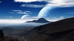 landscape digital art space art