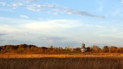 landscape field windmill