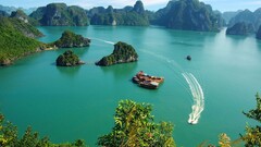 landscape Halong Bay vietnam