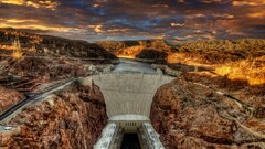 landscape Hoover Dam hdr USA
