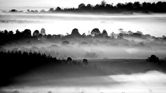 landscape mist nature monochrome national geographic