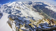 landscape Mont Blanc Mountains nature