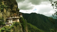 landscape Mountains Japan nature