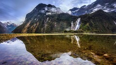 landscape Mountains Lake reflection nature Trey Ratcliff