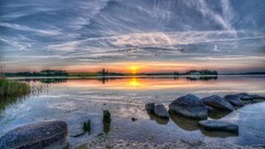 landscape nature beach sky sunlight