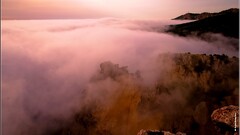 landscape nature clouds Mountains