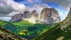 landscape nature Mountains Dolomites (mountains)