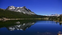 landscape nature Mountains reflection Lake Canada