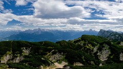 landscape nature panorama sky clouds Mountains