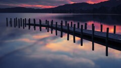 landscape nature pier water