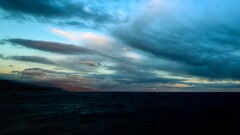 landscape nature Sea sky clouds horizon