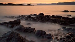 landscape nature shore Sea rock