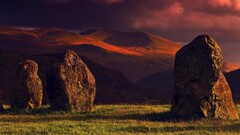 landscape nature stones England stone circle cumbria