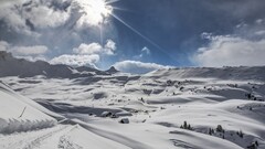 landscape nature winter snow
